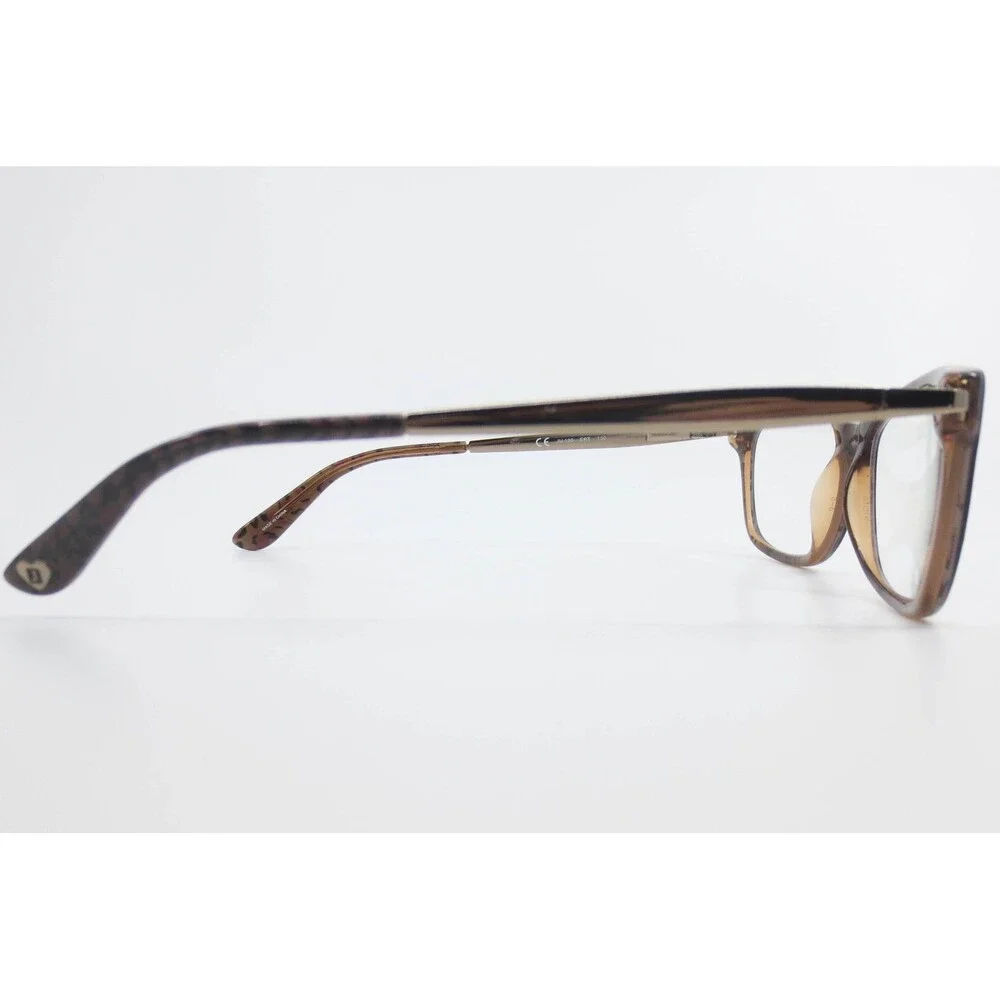 Juicy Couture JU 130 ERT Brown Tortoise Rectangular Eyeglasses Frames 51-16-130